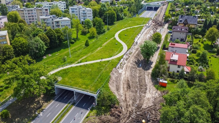 W Bielsku-Białej powstaje nowa droga. Kierowcy łatwiej dotrą do Hulanki