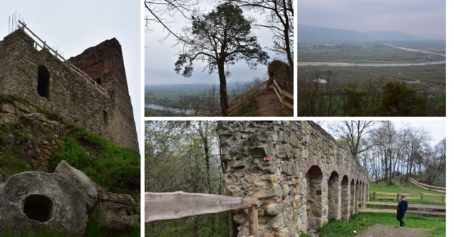 Z zamku w Melsztynie można podziwiać uroki doliny Dunajca, panoramę Pogórza i Beskidu Sądeckiego, a pdobrej pogodzie także szczyty Tatr.