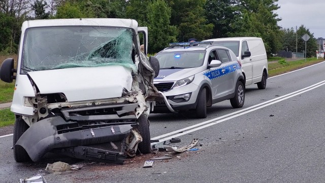 Wypadek na obwodnicy Żar