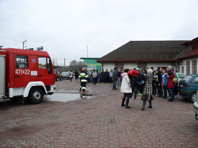 Pożar w gimnazjum w Szadkowicach