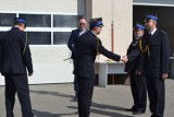 Strażacy pożegnali odchodzącego na emeryturę szefa Jednostki Ratowniczo Gaśniczej