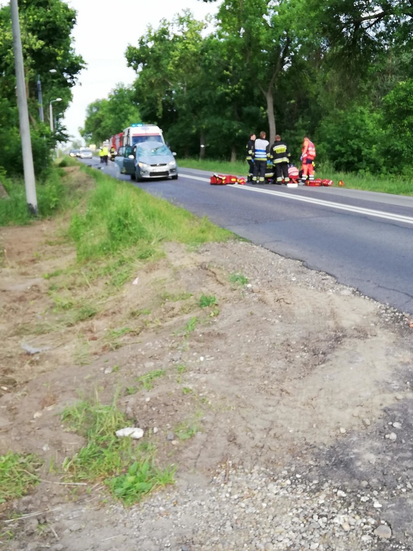 Śmiertelny wypadek między Wręczycą a Częstochową ZDJĘCIA 