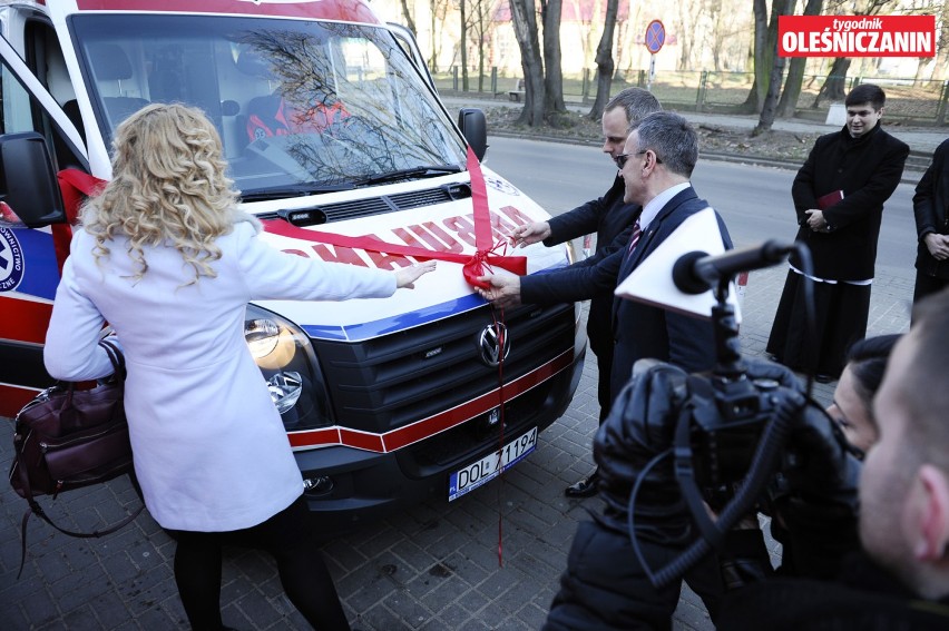 Oleśnickie pogotowie ma nową karetkę