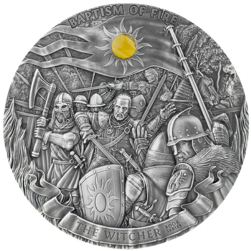 Wiedźmin powraca. Kolejna moneta z unikatowej serii Mennicy Gdańskiej