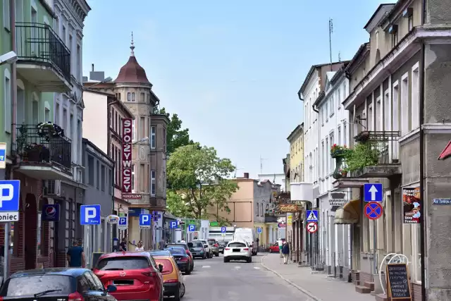 Ulica Kościuszki w Żninie.