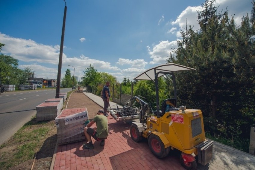 Trwa budowa ścieżek rowerowych w Siemianowicach Śląskich