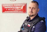 Funkcjonariusz policji z Bielska-Białej dwa razy tego samego dnia zatrzymał tego samego złodzieja