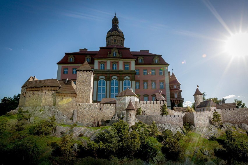Wałbrzych: Nowa atrakcja na Zamku Książ. Makieta zamku z czasów średniowiecza 