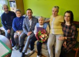 97 urodziny Pani Walentyny z Barchlina - życzenia jubilatce złożył wójt gminy Przemęt