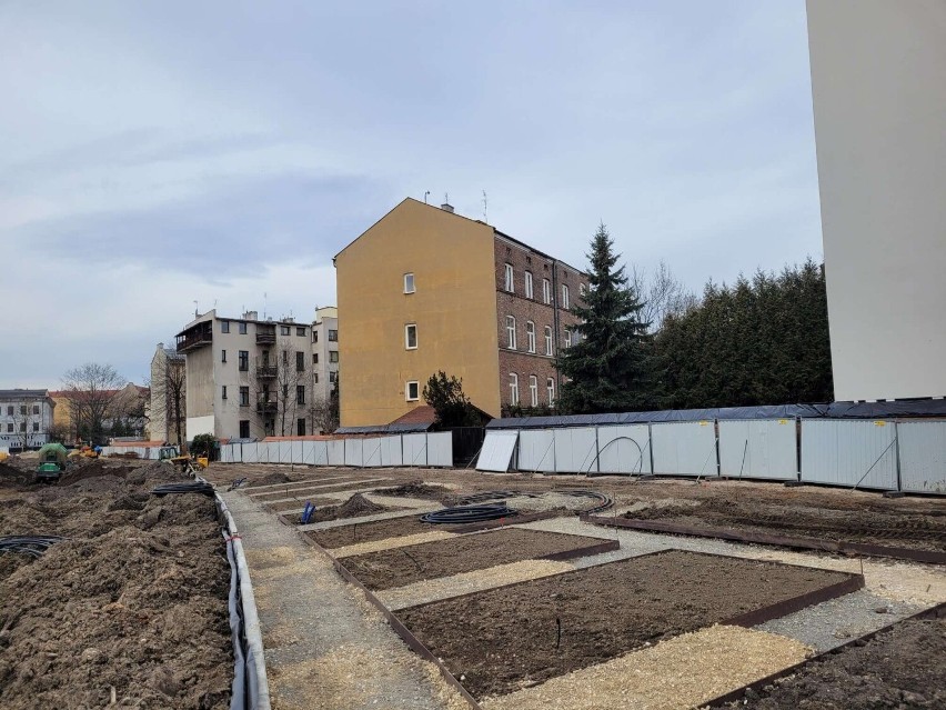 Tak powstaje nowy park w Krakowie