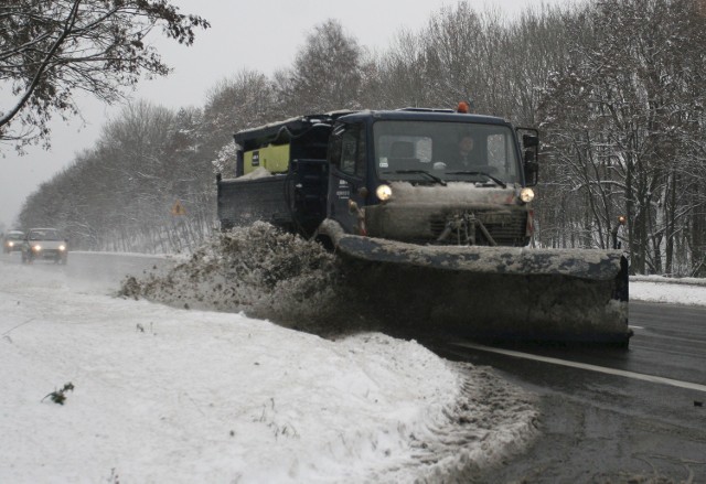 Firmy, które odśnieżają nasze drogi można kontrolować za pomocą systemu GPS