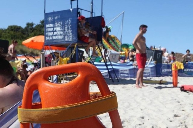 Usteckie plaże w mieście i gminie będzie strzegło ponad 60 ratowników