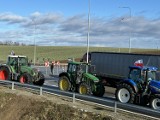 Protest rolników na ziemi raciborskiej. Domagają się przywrócenia ceł na towary ukraińskie i sprzeciwiają unijnej Polityce Zielonego Ładu 