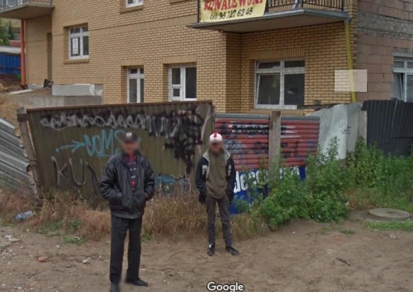 Gorzowianie w Google Street View