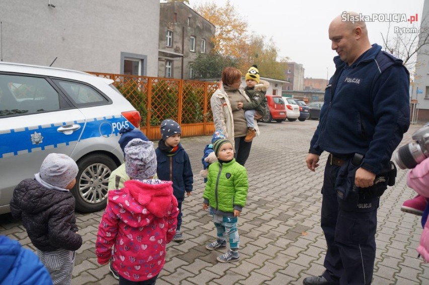 Akcja "Bezpieczne dzieciaki" w przedszkolu przy ul. Kruszcowej