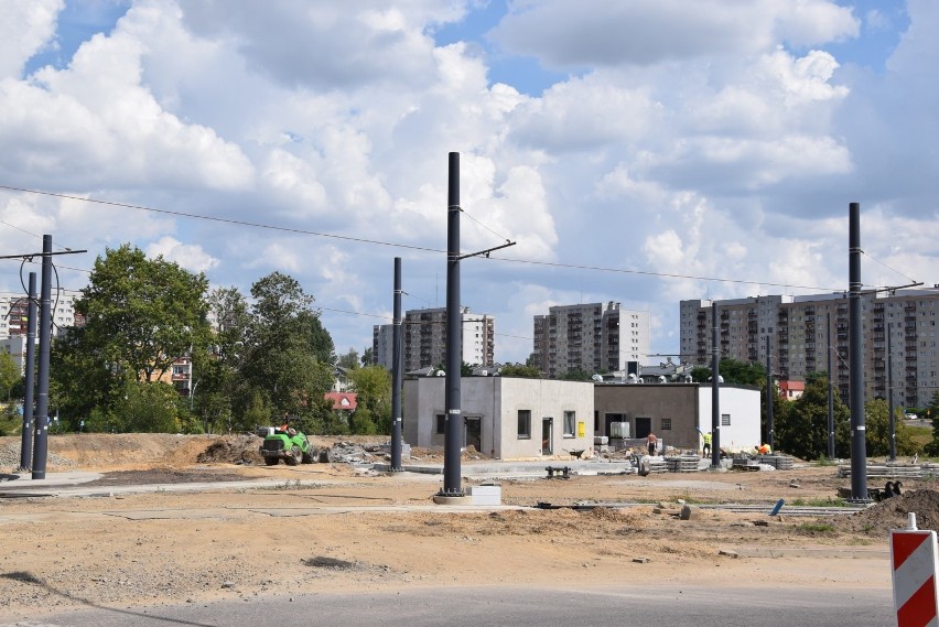 Budowa pętli tramwajowej w dzielnicy Północ w Częstochowie...