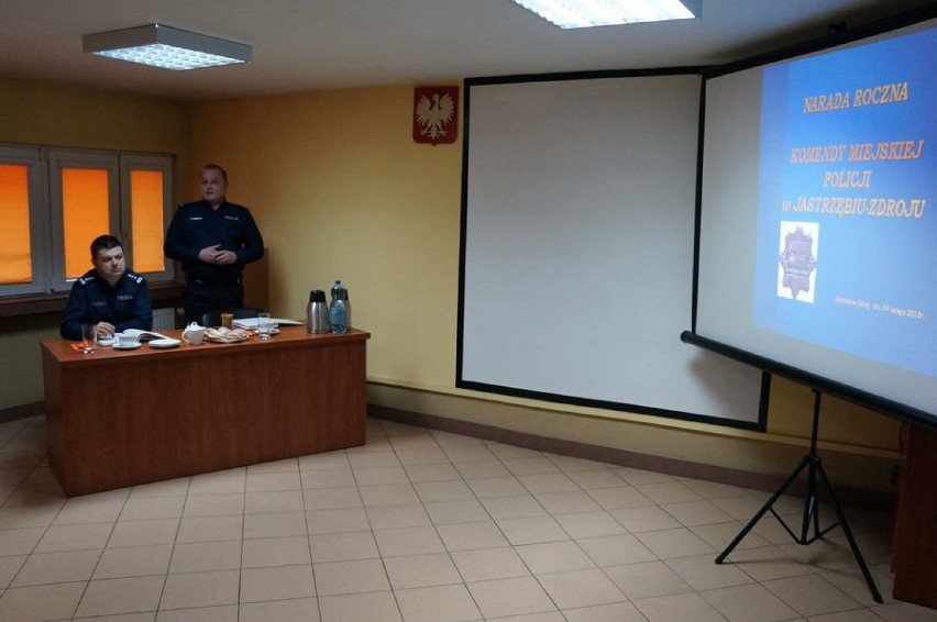 Policja w Jastrzębiu: podsumowali służbę w 2015 roku
