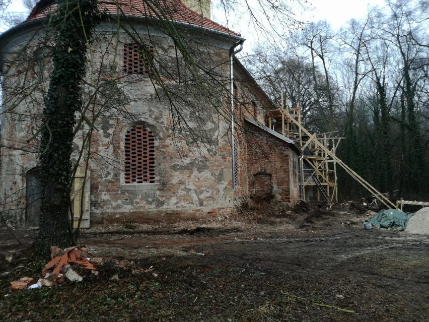 Zabytkowy kościół restaurowany
