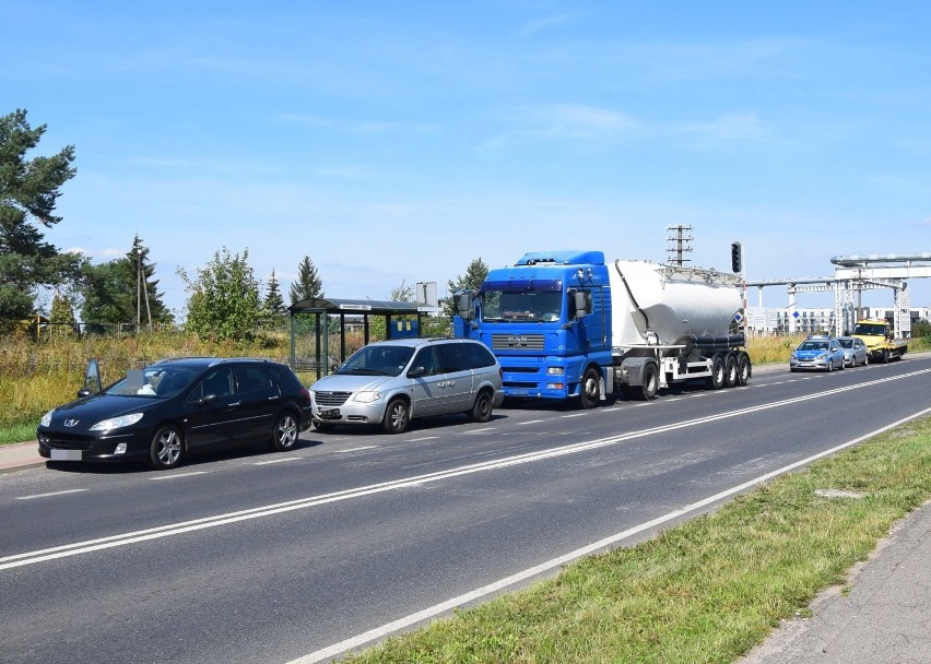 Na ulicy Broniewskiego w Staregardzie zderzyły się samochody