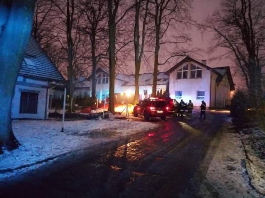 Pożar hospicjum w Chojnicach 6.01.2020. Cztery osoby nie...