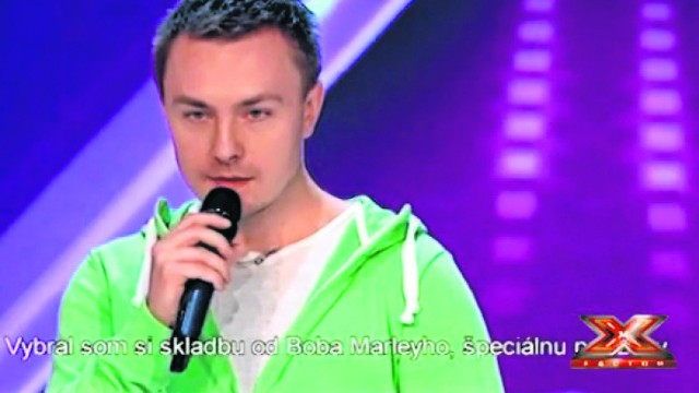 W słowackim "X-Factorze" sądeczanin chce pokazać, że śpiew to jest to, co w życiu robi najlepiej