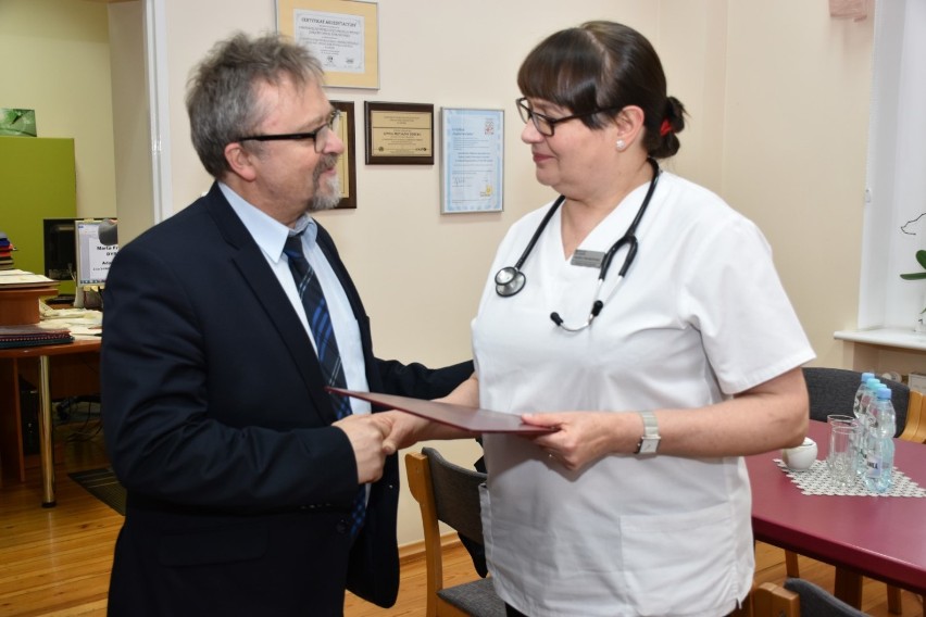 Wywiad z Martą Frankowską, nową dyrektor szpitala w Lęborku i Arturem Barną, nowym lekarzem naczelnym