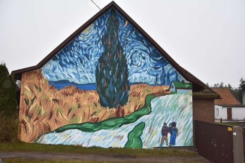 Wieś Brzózki słynie z... dzieł Vincenta van Gogha na...