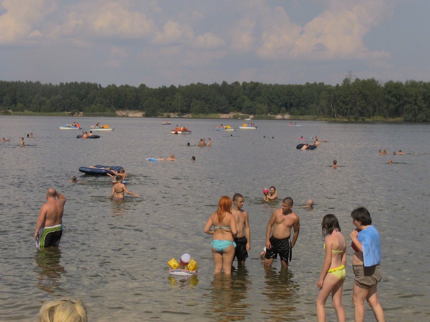 Kąpieliska nad zalewem Nakło - Chechło i w radzionkowskim...