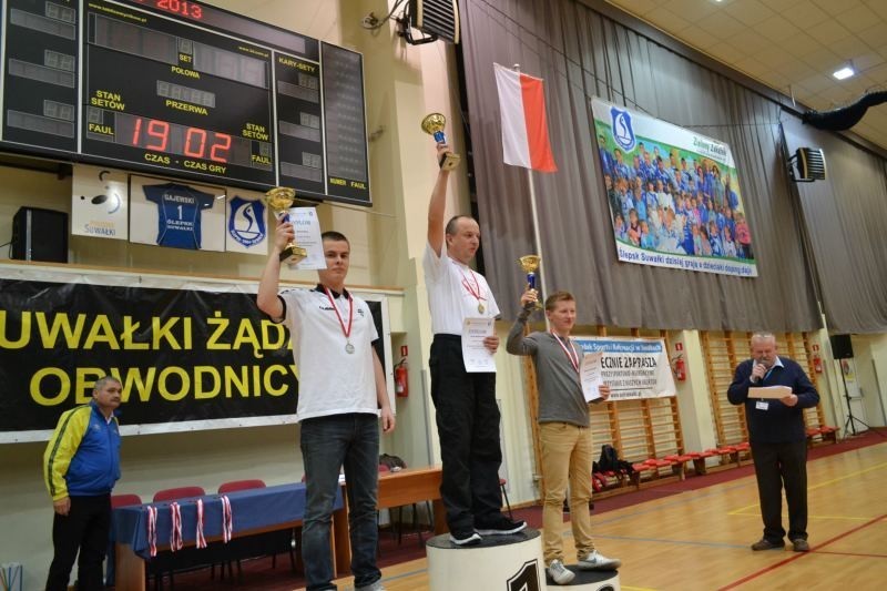 Zwycięzcy  w kat. seniorów – II m. Michał Moos