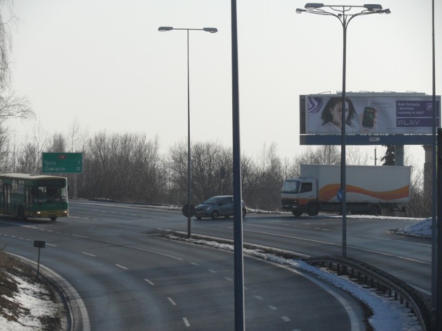 skrzyżowanie DK 44 z DW 928 w Mikołowie
