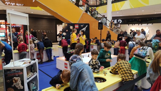Do wieczora w sobotę 5 listopada trwa zabawa z Lego w CH Kaskada
