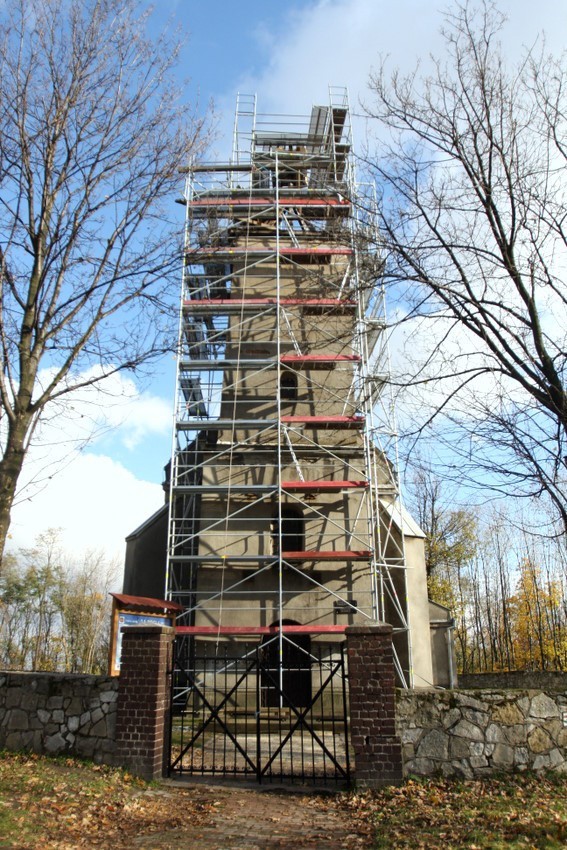 Będzin: Rozpoczął się remont kościółka na Dorotce [ZDJĘCIA]