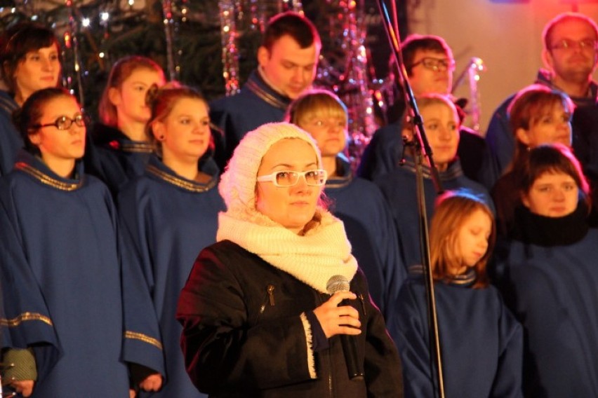Halina Frąckowiak w Tczewie. Śpiewała na rzecz budowy kościoła na os. Staszica