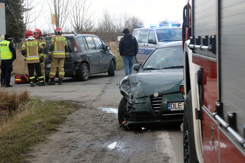 Wypadek na ulicy Poznańskiej w Legnicy, jedna osoba została ranna