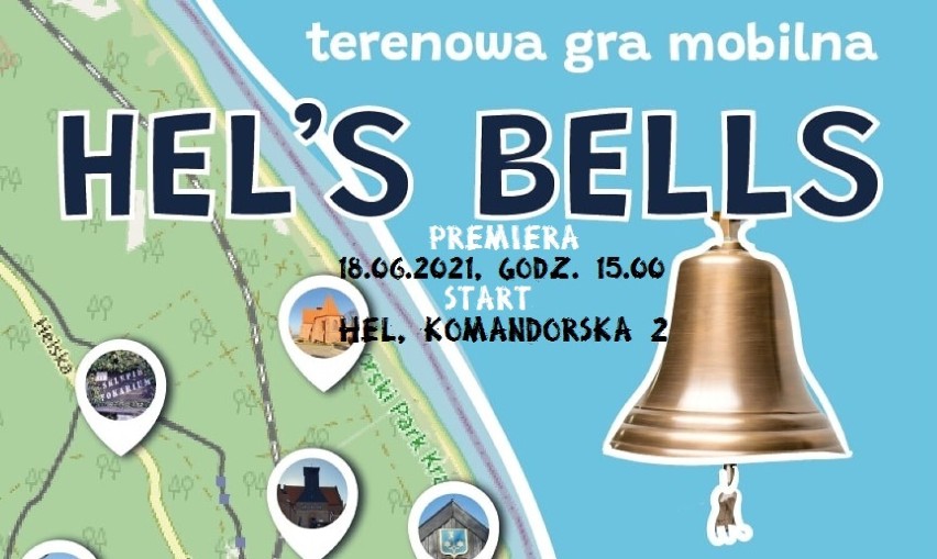 Hel’s Bell’s: biblioteka rusza z mobilną grą dla mieszkańców i turystów. Chodź po Helu, wykonuj zadania i poluj na nagrody. Start 18 czerwca