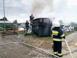 Pożar na terenie zakładu produkcyjnego w Postominie ZDJĘCIA - 19.09.2021 r.