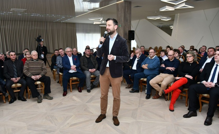 Władysław Kosiniak-Kamysz na spotkaniu w Busku-Zdroju.