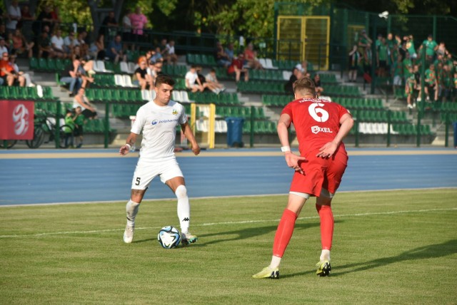 W akcji Mateusz Borcuch (biały strój)