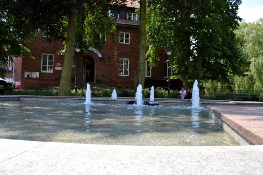Nowy Dwór Gdański. Miejskie fontanny zostały naprawione