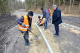 Praca wre przy przebudowie ul. Starowiejskiej w Kiełpinie