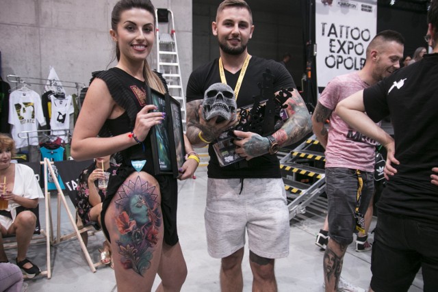 Podczas pierwszej edycji Tattoo Expo Opole "Best of show" zgarnął Szymon Szumala z Golden Watch Tattoo.