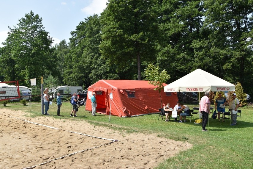 Na terenie gminy można się było też zaszczepić w mobilnym...