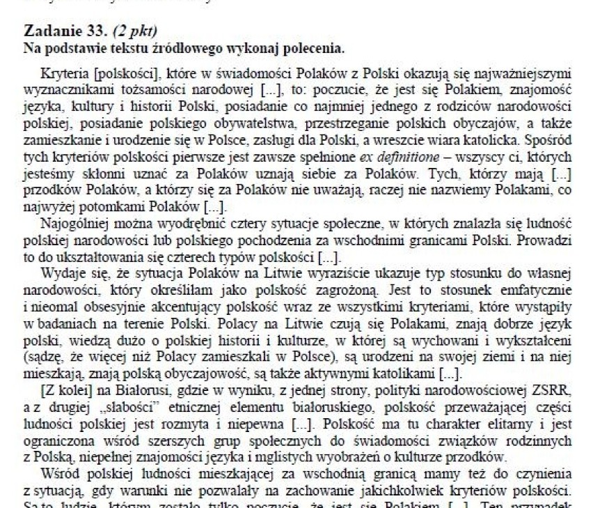 Matura 2012 z WOS-u (wiedza o społeczeństwie). Szukacie ...