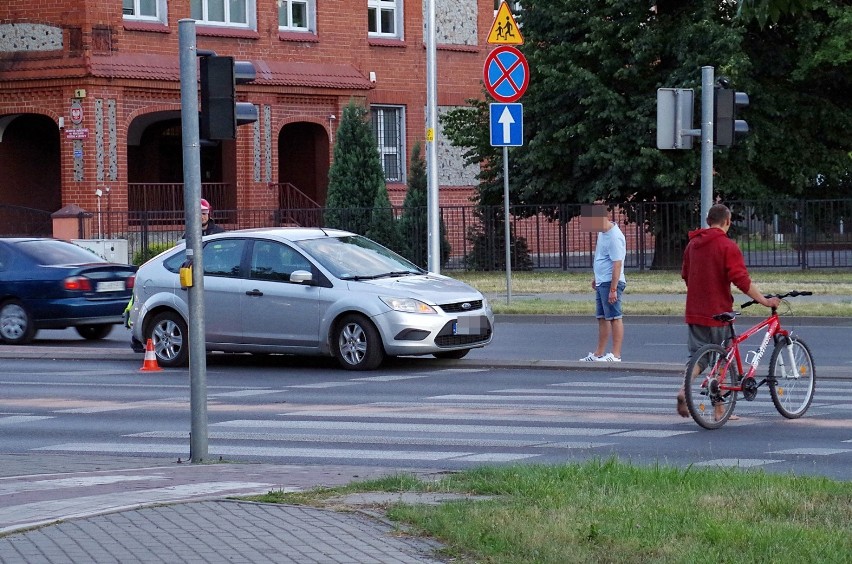 Legnica. Wypadek na skrzyżowaniu Piłsudskiego z Moniuszki i Żołnierzy II AWP