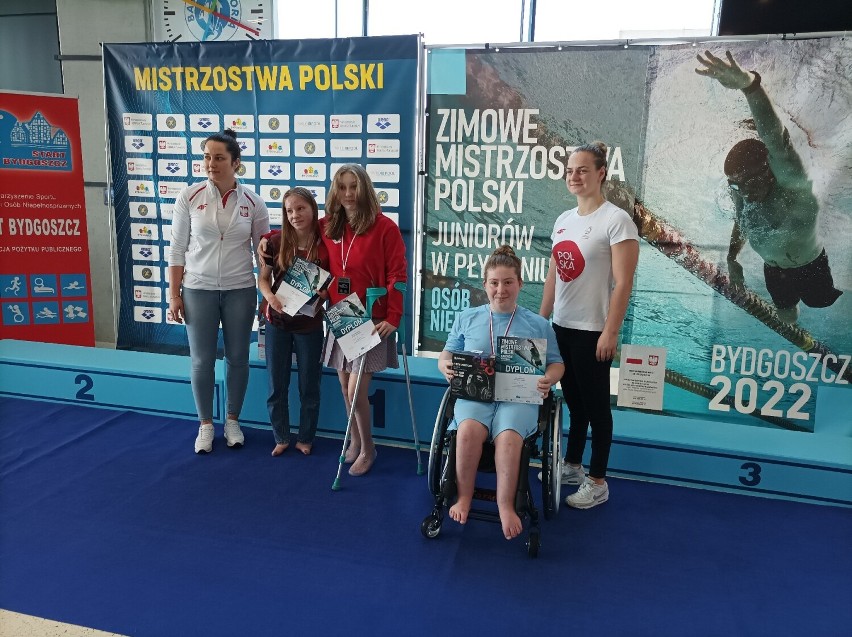 Pływaczki KSN Start Kalisz na mistrzostwach Polski