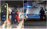 Tragedia przy torach w centrum Włocławka. Nie żyje młody mężczyzna [zdjęcia]