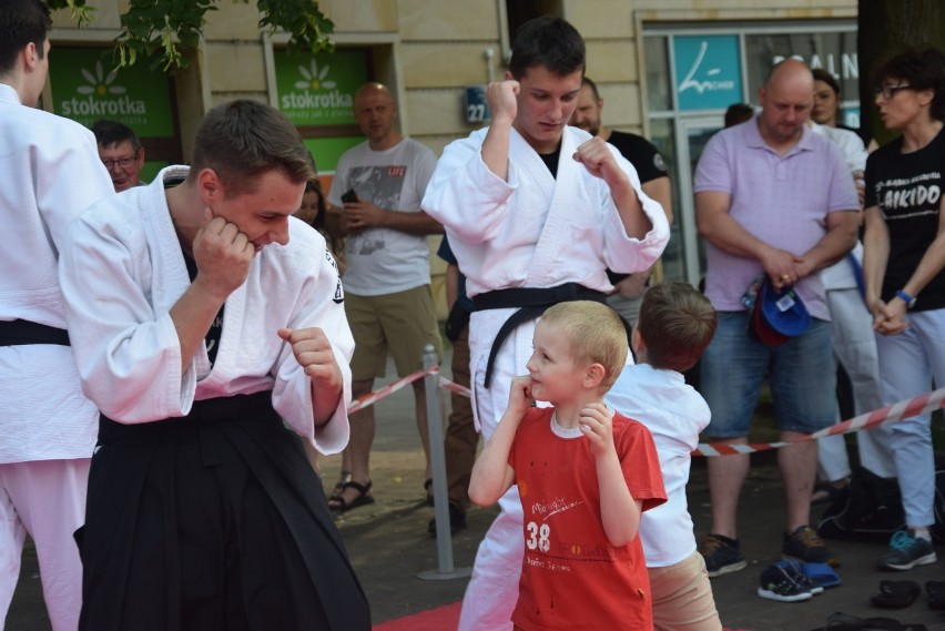 Metropolitalne Święto Rodziny w Tychach: Pokaz aikido