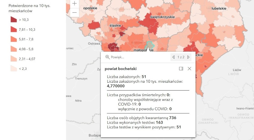 Chorzy na COVID-19 z Tarnowa i regionu będą leczeni w Dąbrowie Tarnowskiej, jeśli zabraknie miejsc w szpitalach. Zakażeń wciąż przybywa
