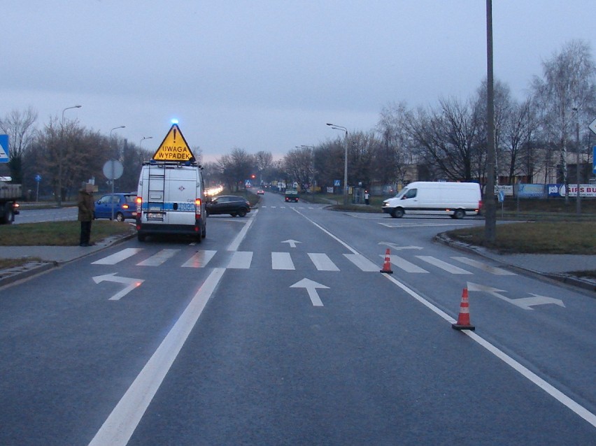 Wypadek na Polnej w Toruniu