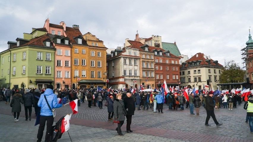 W Święto Niepodległości, 11 listopada w Warszawie...